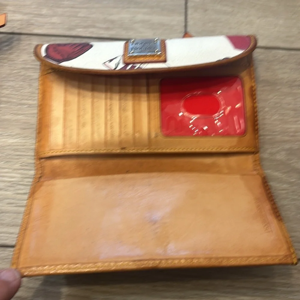 Dooney & Bourke Los Angeles Angels purse and wallet